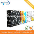colorful printing shoes box design